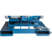 Conteneurs autobasculeurs, Poly&eacute;thyl&egrave;ne, 5/8 vg³, Gris Rideout Tool & Machine Inc.