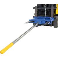 Forklift Carpet Pole, 108-1/2" Length, Fork Mount, 2500 lbs. Capacity MP200 | Rideout Tool & Machine Inc.