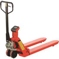 Eco Weigh-Scale Pallet Truck, 45" L x 22.5" W, 4400 lbs. Cap. Rideout Tool & Machine Inc.