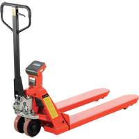 Eco Weigh-Scale Pallet Truck with Thermal Printer, 45" L x 22.5" W, 4400 lbs. Cap. MP256 | Rideout Tool & Machine Inc.