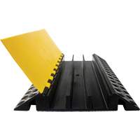 Powerhouse Heavy-Duty Straight Cable Protector, 3 Channels, 36" L x 19.75" W x 3" H Rideout Tool & Machine Inc.