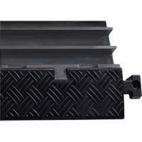 Powerhouse Medium-Duty Straight Cable Protector, 5 Channels, 36" L x 19.63" W x 2.25" H Rideout Tool & Machine Inc.