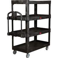 Chariot utilitaire robuste et ergonomique, 4 tiers, 24-1/4" x 62-2/5" x 54-1/10", Capacit&eacute; 700 lb Rideout Tool & Machine Inc.