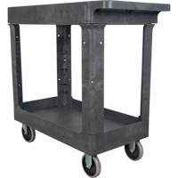 Utility Service Cart, 2 Tiers, 16-1/2" x 32-1/2" x 34-1/2", 550 lbs. Capacity Rideout Tool & Machine Inc.