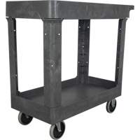 Utility Service Cart, 2 Tiers, 16-1/2" x 32-1/2" x 34-1/2", 550 lbs. Capacity Rideout Tool & Machine Inc.