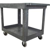 Utility Service Cart, 2 Tiers, 24-5/8" x 32-1/2" x 40", 550 lbs. Capacity Rideout Tool & Machine Inc.