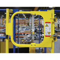 EdgeHalt<sup>®</sup> Ladder Safety Gate, 40" - 50" W MP712 | Rideout Tool & Machine Inc.