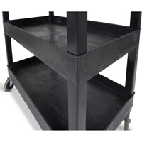 Tub Cart, 3 Tiers, 35-1/4" x 36-1/4" x 18", 300 lbs. Capacity Rideout Tool & Machine Inc.