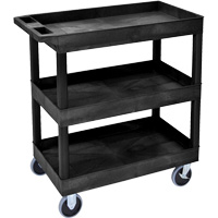 Tub Cart, 3 Tiers, 35-1/4" x 37-1/4" x 18", 375 lbs. Capacity Rideout Tool & Machine Inc.