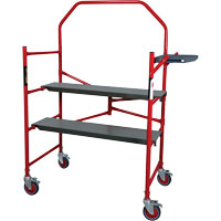 Buildman Portable Scaffold, 40-5/8" D x 4' H Rideout Tool & Machine Inc.