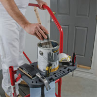 Buildman Portable Scaffold, 40-5/8" D x 4' H Rideout Tool & Machine Inc.