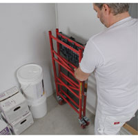 Buildman Portable Scaffold, 40-5/8" D x 4' H Rideout Tool & Machine Inc.