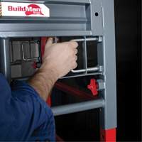 Buildman Baker Drywall Scaffold, 31" D x 6' H Rideout Tool & Machine Inc.