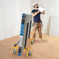 Buildman H-Cart Multi-Use Drywall Cart Rideout Tool & Machine Inc.