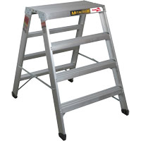 Portable Work-Stand Saw Horse, Aluminum Frame, 12-1/4" D x 48" H Rideout Tool & Machine Inc.
