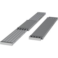 Telescoping Work Plank, 108" W x 12" D, 250 lbs. Capacity, Knocked Down Rideout Tool & Machine Inc.