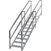 SmartStairs™ 6-10 Steps Modular Construction Stair System, 75" H x MP920 | Rideout Tool & Machine Inc.