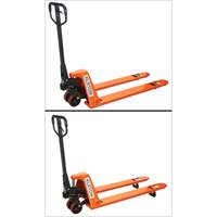 Low Profile Hydraulic Pallet Trucks, 48" L x 20.5" W, 3300 lbs. Cap. Rideout Tool & Machine Inc.
