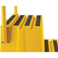 Industrial Step Stool, 4 Steps, 44" x 22-1/4" x 65-1/8" High Rideout Tool & Machine Inc.