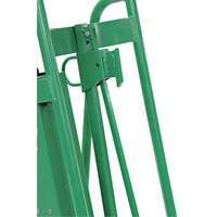 Diable pour baril motoris&eacute; avec roues pneumatiques Rideout Tool & Machine Inc.