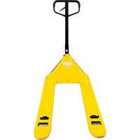 Steel Wheel Pallet Truck, Steel, 48" L x 27" W, 5500 lbs. Capacity Rideout Tool & Machine Inc.