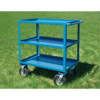 Outdoor Shelf Cart, 3 Tiers, 18" W x 39" H x 33" D, 1200 lbs. Capacity Rideout Tool & Machine Inc.
