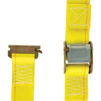 Heavy-Duty Utility Strap, Cam Buckle, 2" W x 12' L, 835 lbs. (379 kg) WLL Rideout Tool & Machine Inc.
