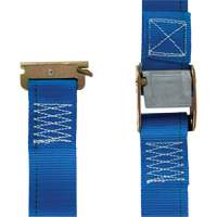 Ratchet Utility Strap, Cam Buckle, 2" W x 20' L, 835 lbs. (379 kg) WLL Rideout Tool & Machine Inc.