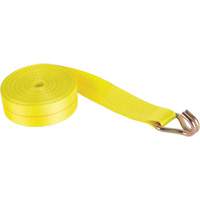 Tendeur d'arrimage logistique, Crochet en J, 2" , 30' , Charge d'utilisation max. 1670 lb (757 kg) Rideout Tool & Machine Inc.