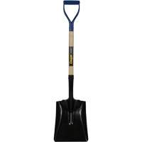 Square Point Shovel, Hardwood, Tempered Steel Blade, D-Grip Handle, 41-1/2" Long Rideout Tool & Machine Inc.