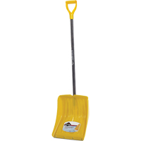 Alpine™ Snow Shovel, Polypropylene Blade, 13-9/10" Wide, D-Grip Handle, Wearstrip Included ND302 | Rideout Tool & Machine Inc.