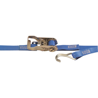 Heavy-Duty Utility Straps, Wire Hook, 1" W x 13' L, 167 lbs. (76 kg) Working Load Limit ND905 | Rideout Tool & Machine Inc.