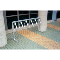 Style Bicycle Rack, Galvanized Steel, 12 Bike Capacity Rideout Tool & Machine Inc.