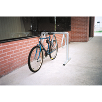 Style Bicycle Rack, Galvanized Steel, 6 Bike Capacity ND924 | Rideout Tool & Machine Inc.
