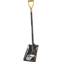 Alpine All-Purpose Square Point Shovel, Ashwood, Steel Blade, D-Grip Handle, 34-3/4" Long Rideout Tool & Machine Inc.