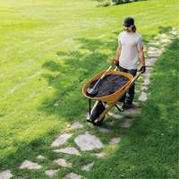 Pro Heavy-Duty Wheelbarrow, 6 cu. ft., Steel Tray Rideout Tool & Machine Inc.