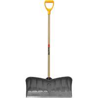 Pro Snow Pusher, Polypropylene Blade, D-Grip Handle, 26" W Rideout Tool & Machine Inc.
