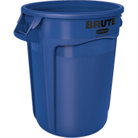 Round Brute<sup>®</sup> Containers, Bulk, Polyethylene, 32 US gal. NG251 | Rideout Tool & Machine Inc.