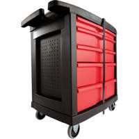 5-Drawer Mobile Work Centre, Plastic Surface NH485 | Rideout Tool & Machine Inc.