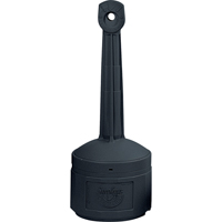 Smoker’s Cease-Fire<sup>®</sup> Cigarette Butt Receptacle, Free-Standing, Plastic, 1 US gal. Capacity, 30" Height NI703 | Rideout Tool & Machine Inc.