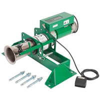 UT10-22 Ultra Tugger<sup>®</sup> 10 Electric Cable Puller with Floor Mount NIH335 | Rideout Tool & Machine Inc.