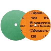 Disque de ponçage QUICK-STEP XX, dia 6", Grain 120, C&eacute;ramique Rideout Tool & Machine Inc.