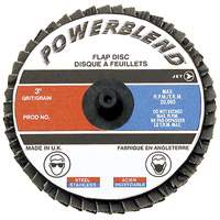 POWERBLEND Roll-on Flap Disc, 2" x Type R, Z120 Grit, Zirconia Alumina Rideout Tool & Machine Inc.