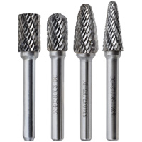 CBHP-4 Premium Carbide Bur Set, 4 Pieces Rideout Tool & Machine Inc.