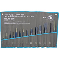 Punch & Chisel Set, 14 Pieces Rideout Tool & Machine Inc.
