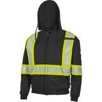 337SF Capuche &agrave; fermeture &eacute;clair ignifug&eacute;e, Hommes, Petit, Noir, 22 cal/cm² Rideout Tool & Machine Inc.