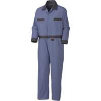 5133T Coveralls with Concealed Brass Buttons, Men's, Navy Blue, Size 42 Rideout Tool & Machine Inc.