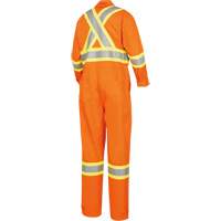 5555 High Visibility FR Rated & Arc Rated Safety Coveralls, Size 36, High Visibility Orange, 11 cal/cm² Rideout Tool & Machine Inc.