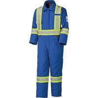 5522A High Visibility FR Rated & Arc Rated Safety Coveralls, Size 2X-Large, Royal Blue, 58 cal/cm² Rideout Tool & Machine Inc.