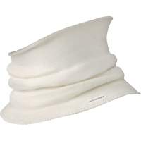 C207 Neck Warmer & Wind Guard, White, Nomex&reg; Rideout Tool & Machine Inc.